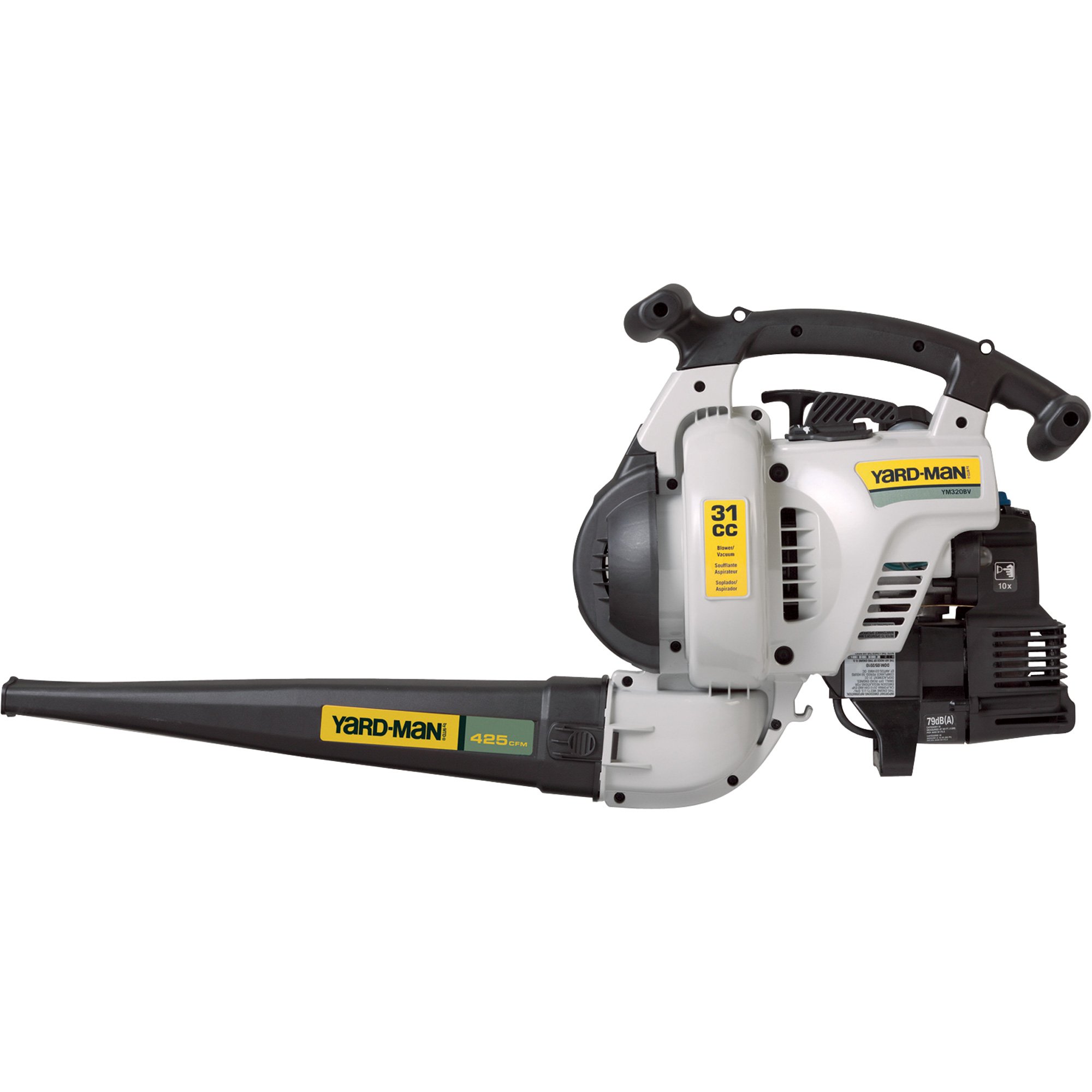 YardMan Blower/Vacuum — 31cc 2Cycle Engine, 400 CFM, Model YM320BV